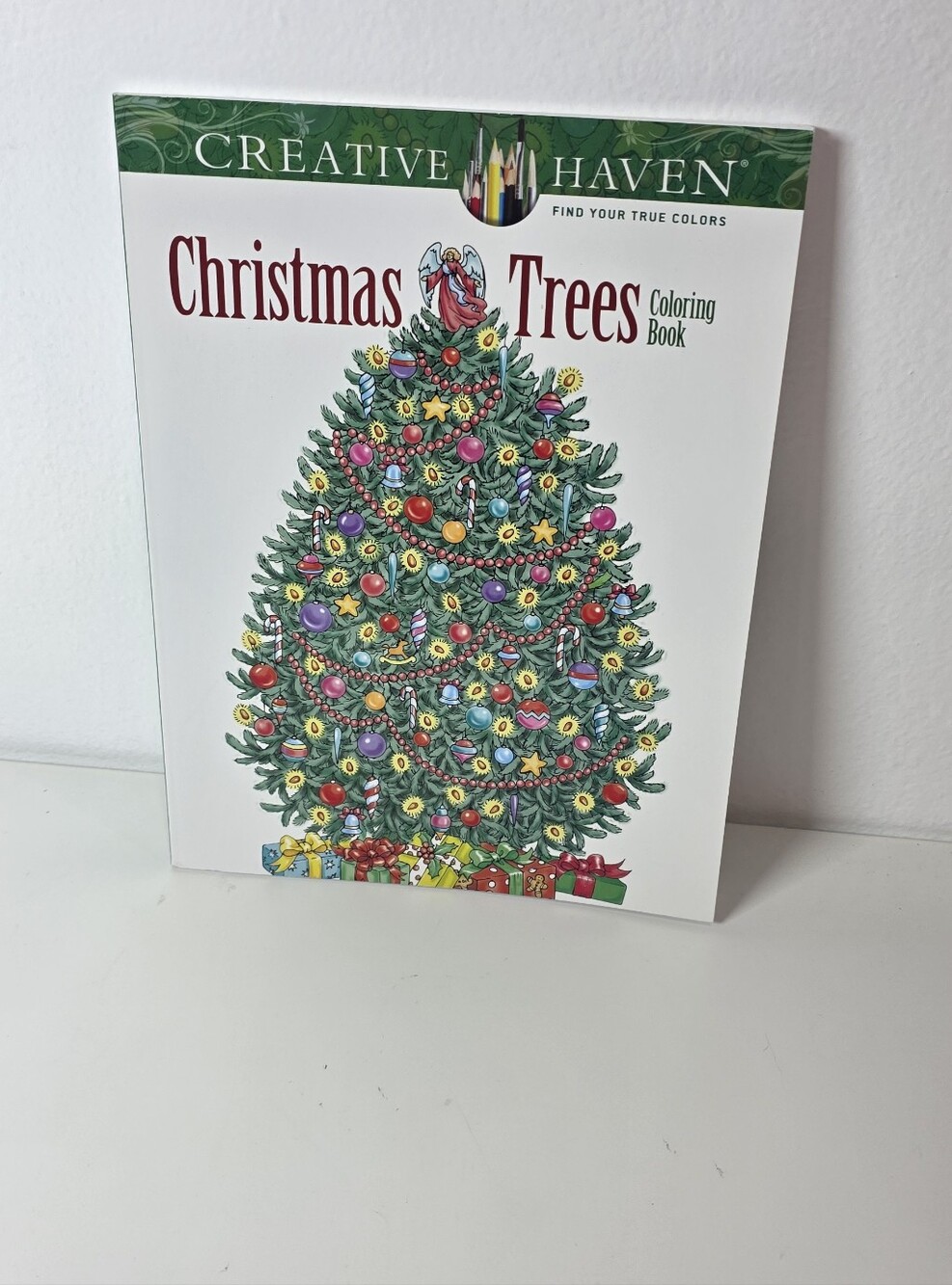 🎄 Creative Haven Christmas Trees Coloring Book